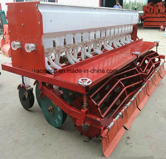 Large Size Tractor 12 Rows Seeder Wheat Planter Rice Wheat No-Tillage Fertilizer Large Seeding Machine