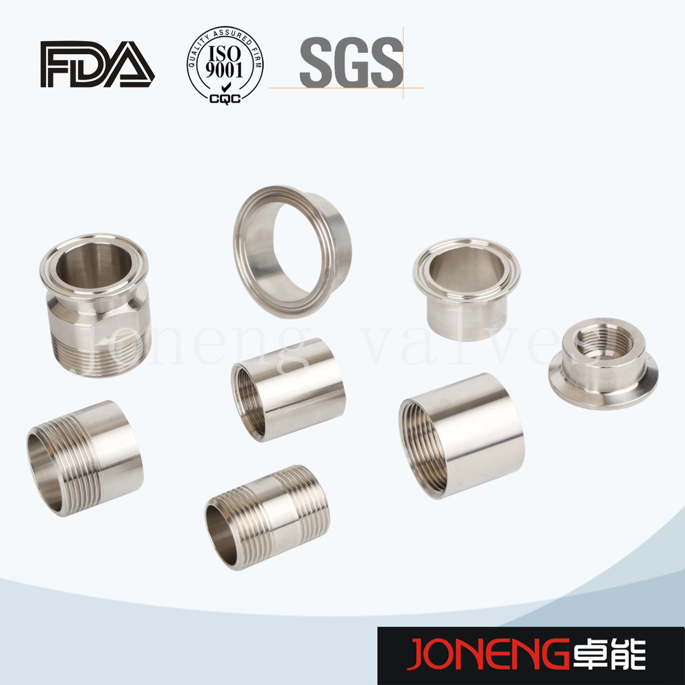 Stainless Steel Sanitary Butterfly Welded Hose Adapter