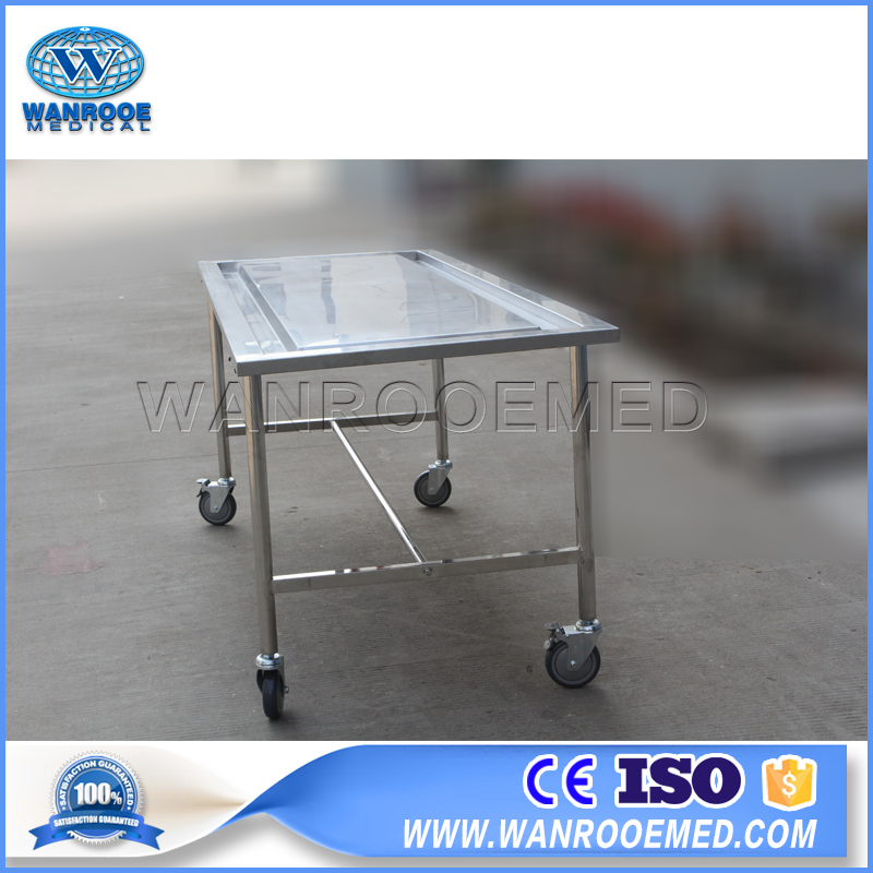 Ga201 Hot Sale Stainless Steel Funeral Embalming Table