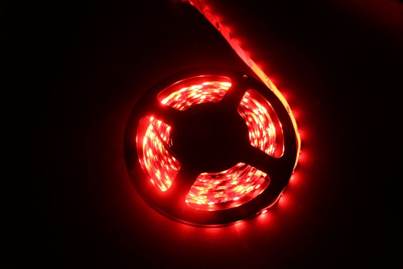 RGB/W 300LEDs SMD2835 5m Flexible LED Strip Lights for Cabinet Lighting, Backlighting and Displays