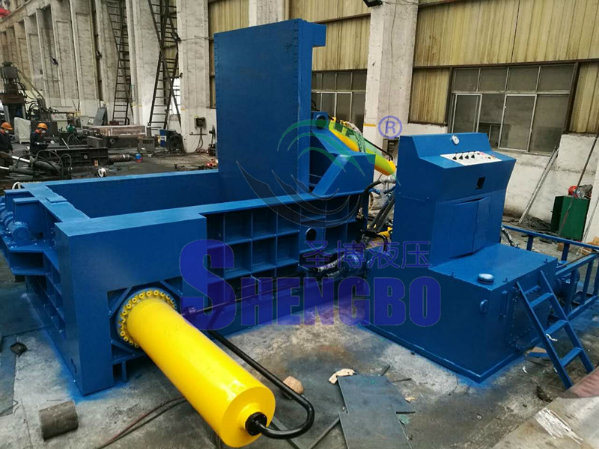 Automatic Hydraulic Waste Steel Compactor (push-out bale)