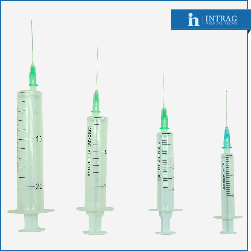 Sterile Disposable Syringe Two Parts (2ml, 5ml, 10ml, 20ml)