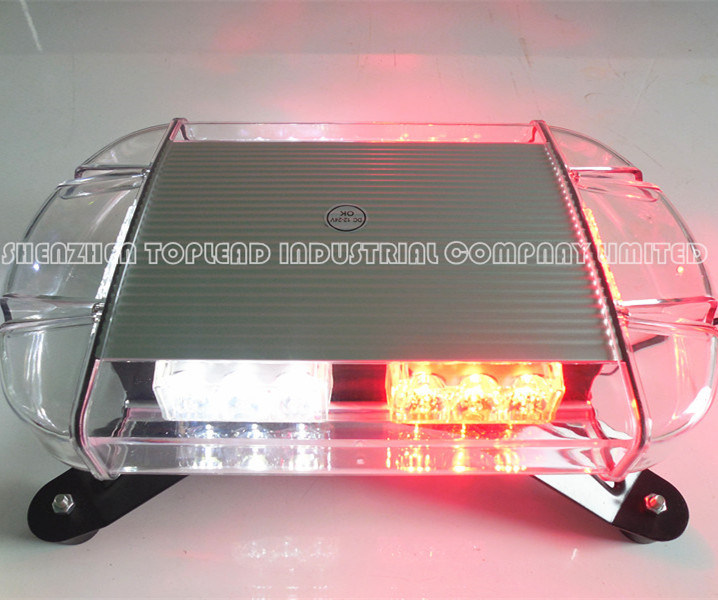 12-30V 80W Yellow COB Emergency Lightbar Warning Flashing and Rotating Lamp