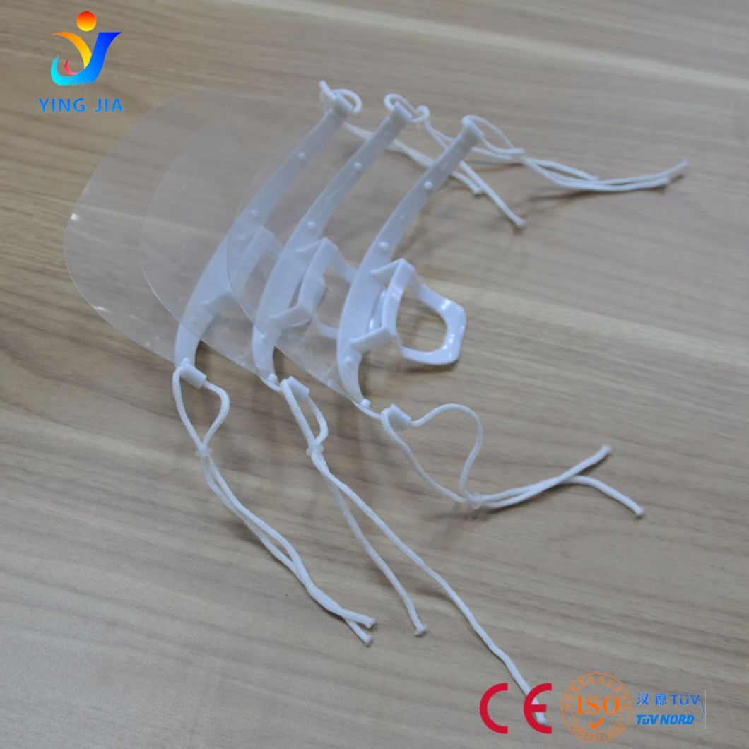 Health Face Mask PVC Plastic Clear Transparent Mouth Cover Mask