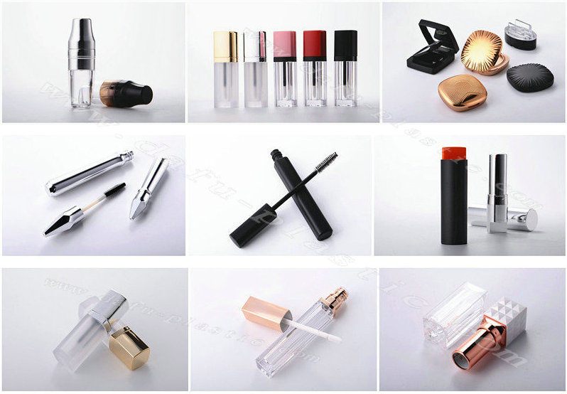 Cosmetics Packaging Empty Eyeliner Plastics Containers with Brush