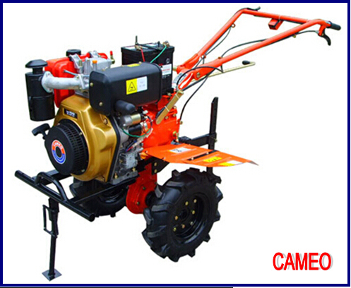 Cp1350b 10.6HP 7.79kw Diesel Tiller Power Tiller Mini Tiller Walking Tiller Small Tiller Garden Tiller Diesel Rotary Tiller