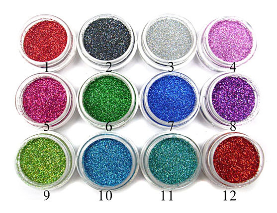 Nail Laser Glitter Dust Powder