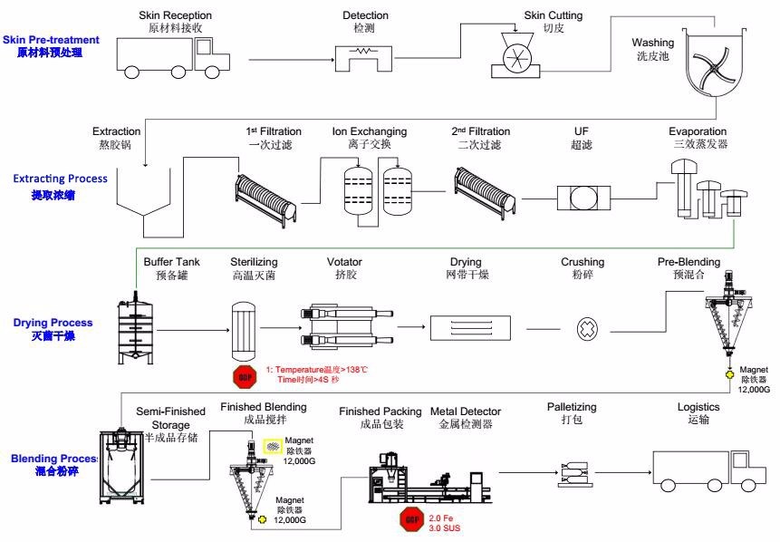 Edible Gelatin for Food Industry