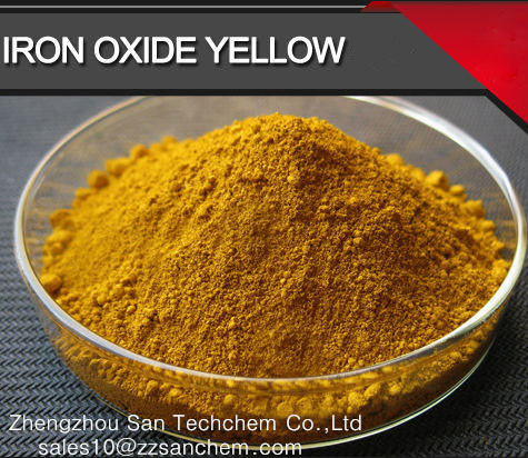 High Color Tinning Iron Oxide Yellow (313) Pigment for Paint, Brick, Plastic