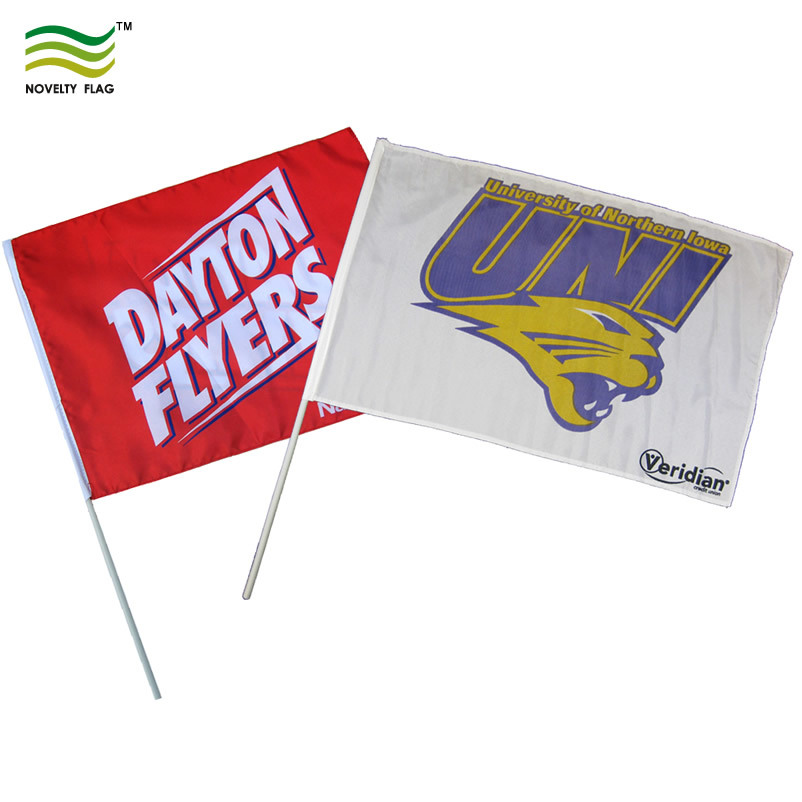 High Quality Polyester Waving Flag Hand Flag (NF01F02024)