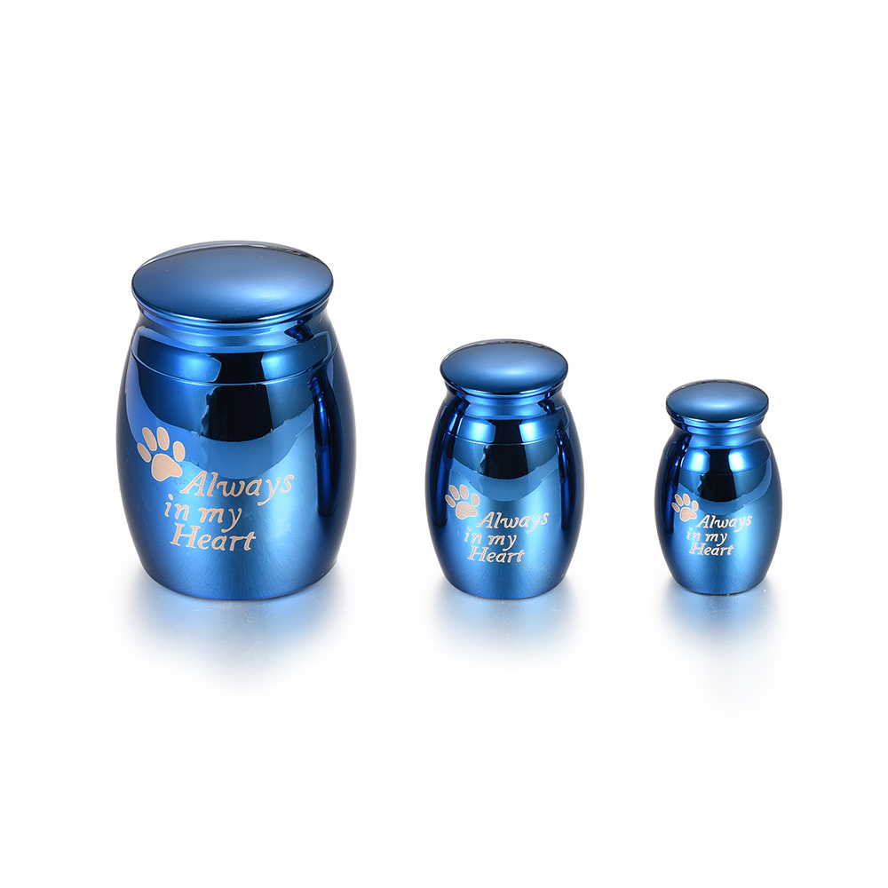 New Stainless Steel Mini Cremation Urn Pet Urn for Memorial