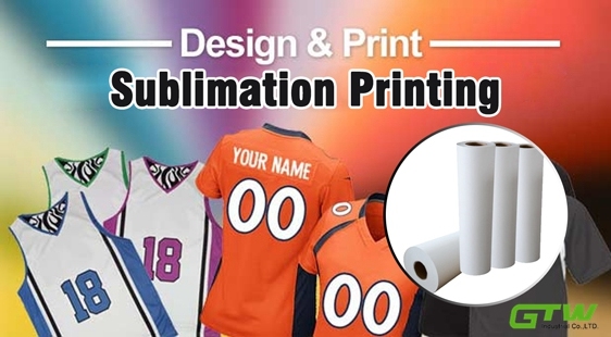 Fj 90GSM Transfer Paper for Heat Sublimation Printing