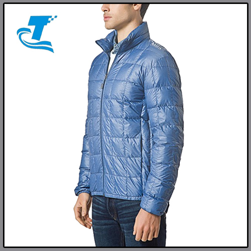 Men Packable Down Quilted Puffer Lightweight Jacket