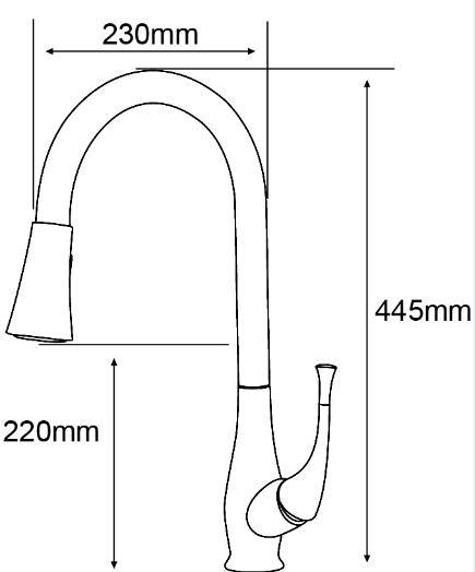 Cupc Popular Single Handle Leadfree Brass Kitchen Faucet (AF1871-5)