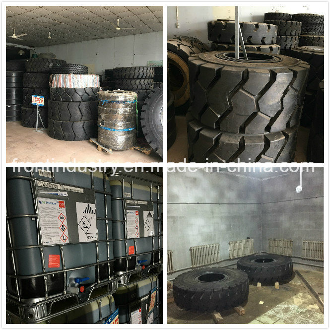 Trailer Used Polyurethane Filling Tyre Made of Accella Material