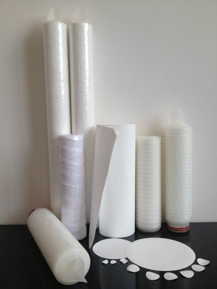 10-Zoll-Pes-Wasserfilterpatrone für die Sterilfiltration von Puffern und Gewebekulturlösungen