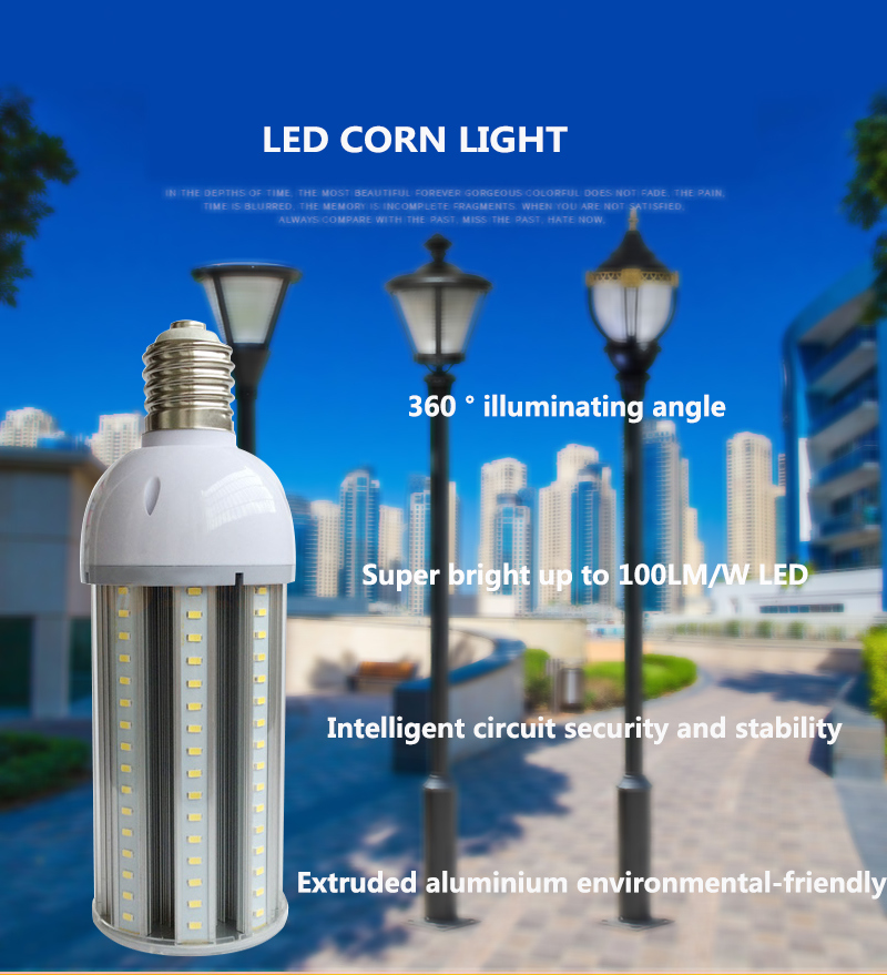 IP65 Newest Design Street Bulb E26/E27/E39/E40 30W/40W/50W/150W/80W/60W/12W Garden LED Corn Light
