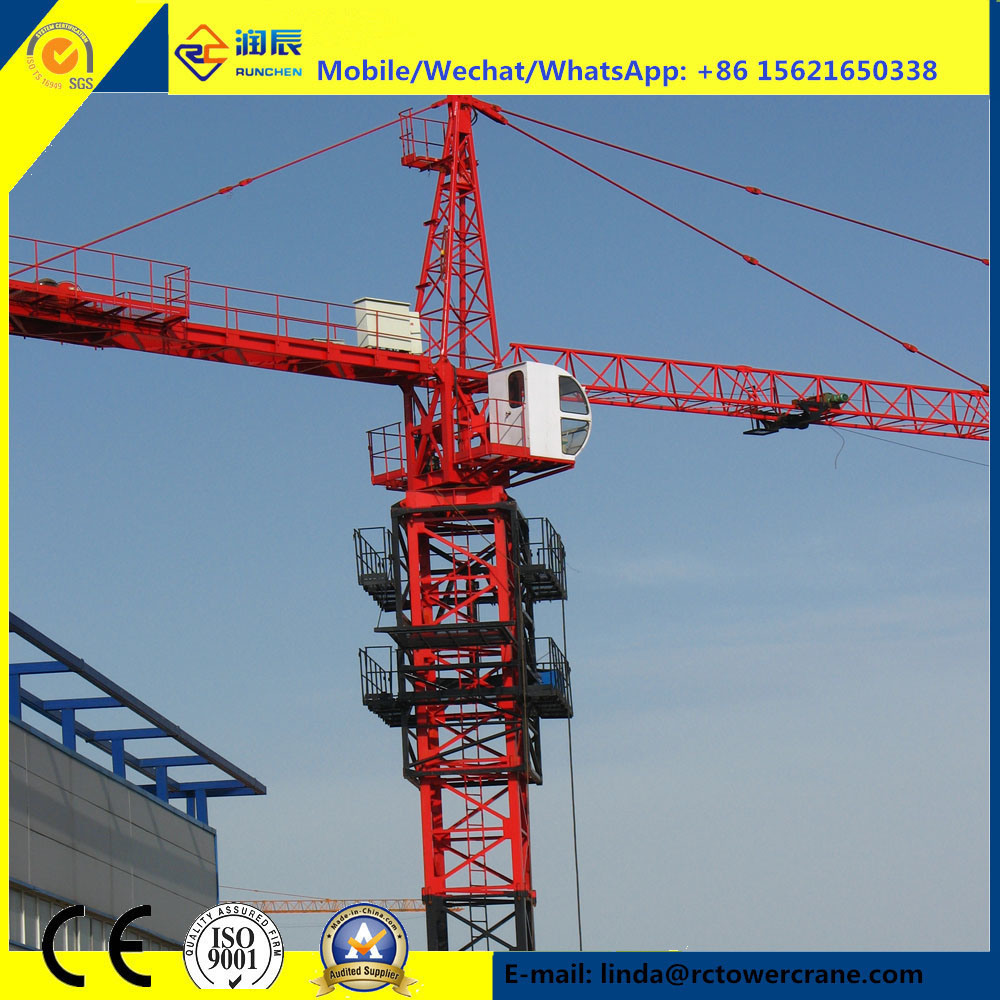 Self-Erecting 8t Mc175 Topkit Tower Crane for Construction Site