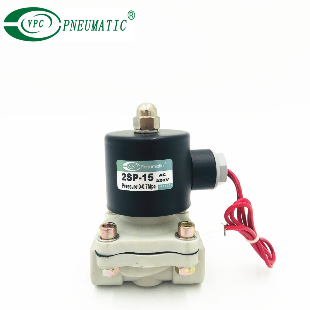 2/2 Way Plastic Solenoid Water Valve