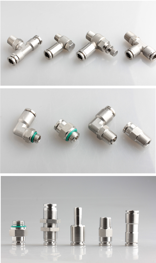 Nickel Plated Brass Push-in Fittings - Xhnotion