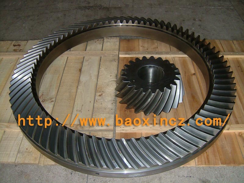 Oil Drilling Large Spiral Bevel Gear