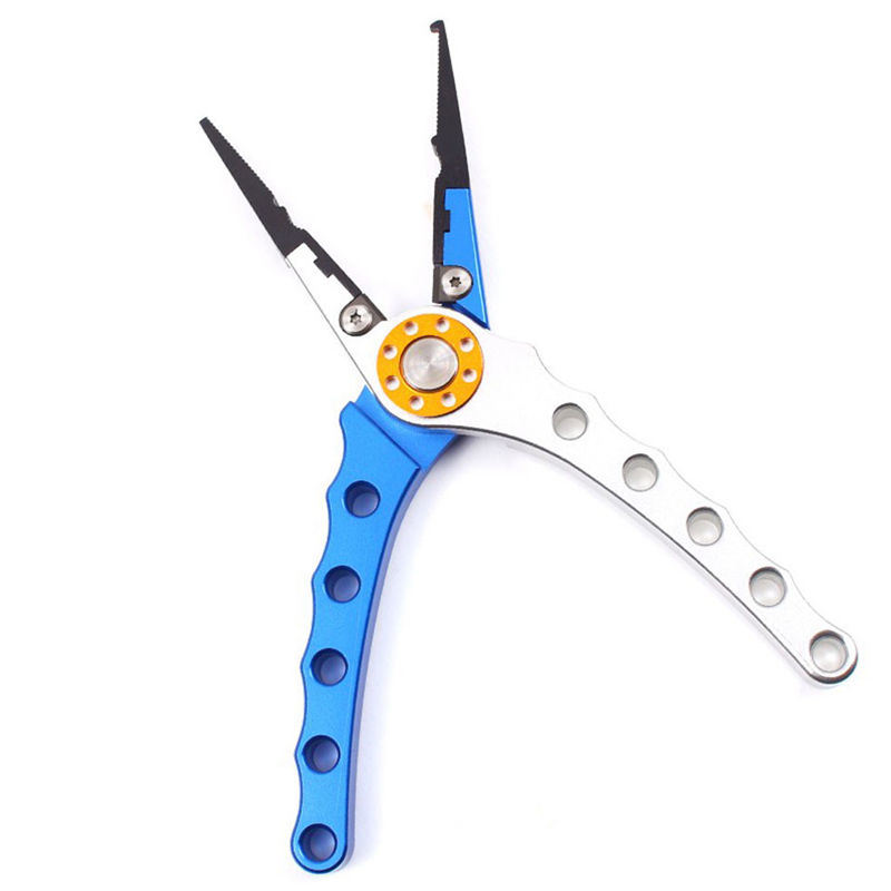 Aluminum Fishing Plier Scissors Hook Remover Fish Line Cutter