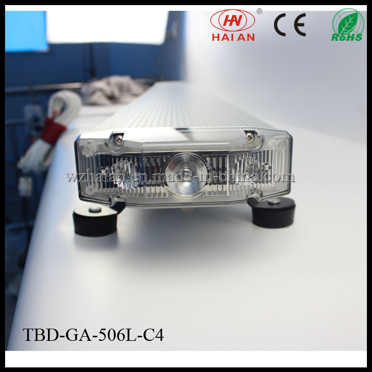 Aluminum Dome Red Blue LED Lightbar for Police