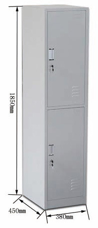 Two Door Metal Storage Carbinet\Office Use Steel Locker