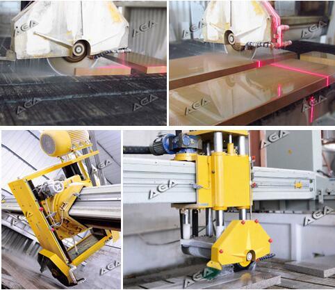 Bridge Saw Granite Cutter Hq700 for Cutting Marble Granite Tile