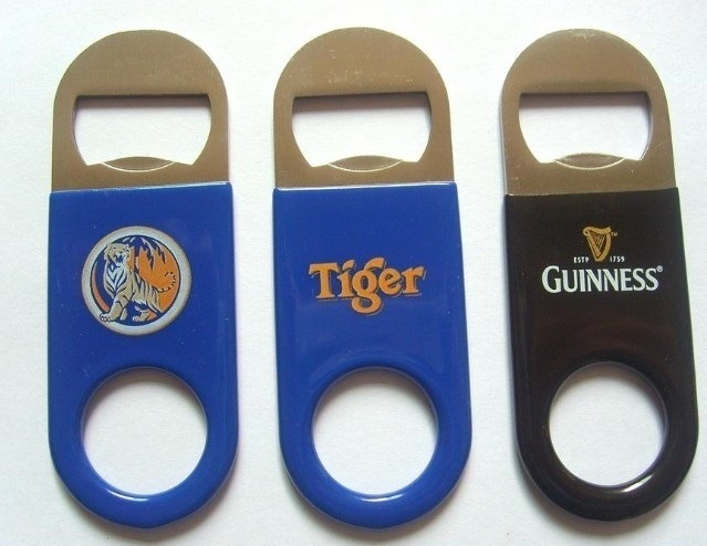 Promotional Beer Opener with Customer Logo (OP-B012) , Aluminum Beer Opener