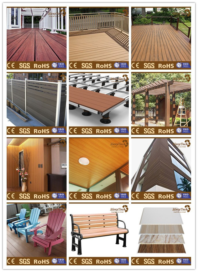 Low Price Customized Waterproof Wood Outdoor Garden Bench