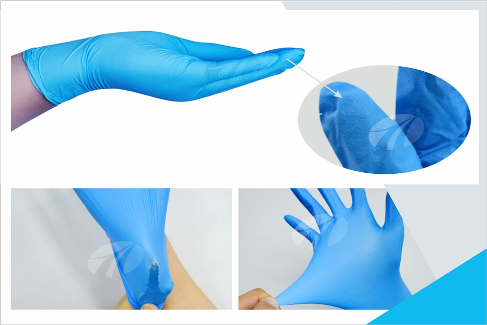 Disposable Nitrile Gloves Work Glove in Malaysia (NGBL-PFS3.0)
