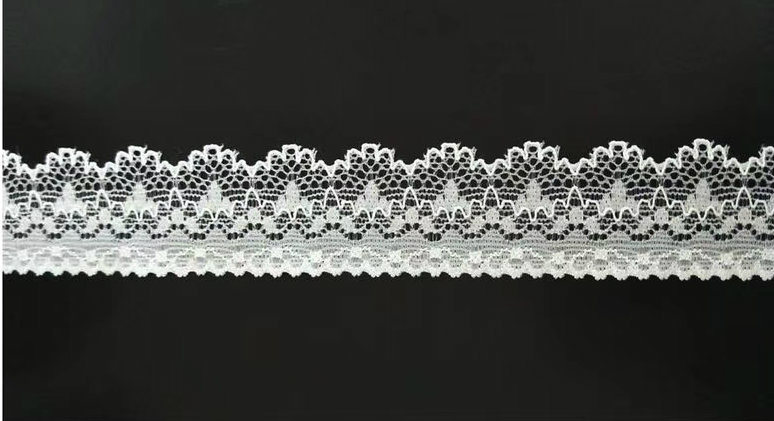 2.5cm Lace Trim (carry with oeko-tex standard 100 certification)