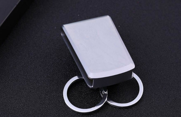 Waist Hanging Simple Keychain Pendant Wear Belt Car Key Ring