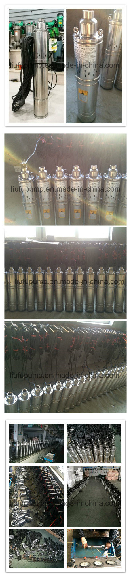 Submersible Screw Pump Single Phase 220V 50Hz