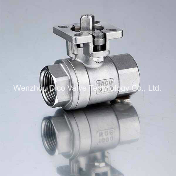 Stainless Steel Pneumatic Control Actuator Ball Valve for Water Treatment