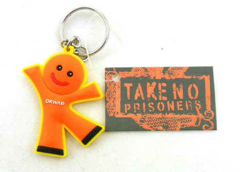 Customized Personalized Cutely Rubber/PVC Key Chain (CP-2324)