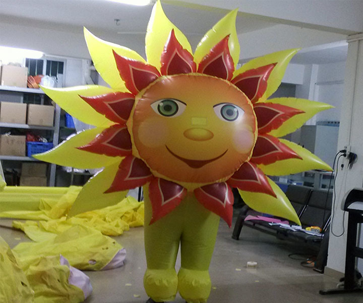 Inflatable Moving Cartoon of Kid
