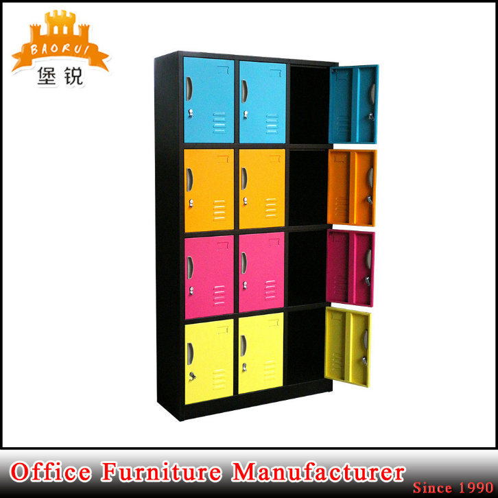 12 Door Steel School Storage Cabinet Metal Locker