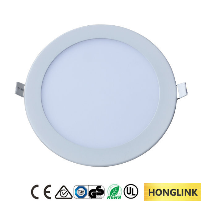 Ce RoHS 6W 18W Recessed Ceiling Flat Panel LED Down Light