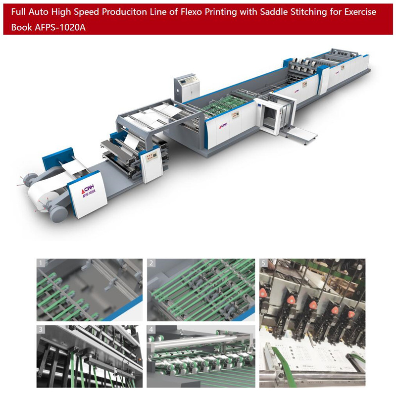 Wire Side Stitching Machine, Full Line Exercise Book Making Machine