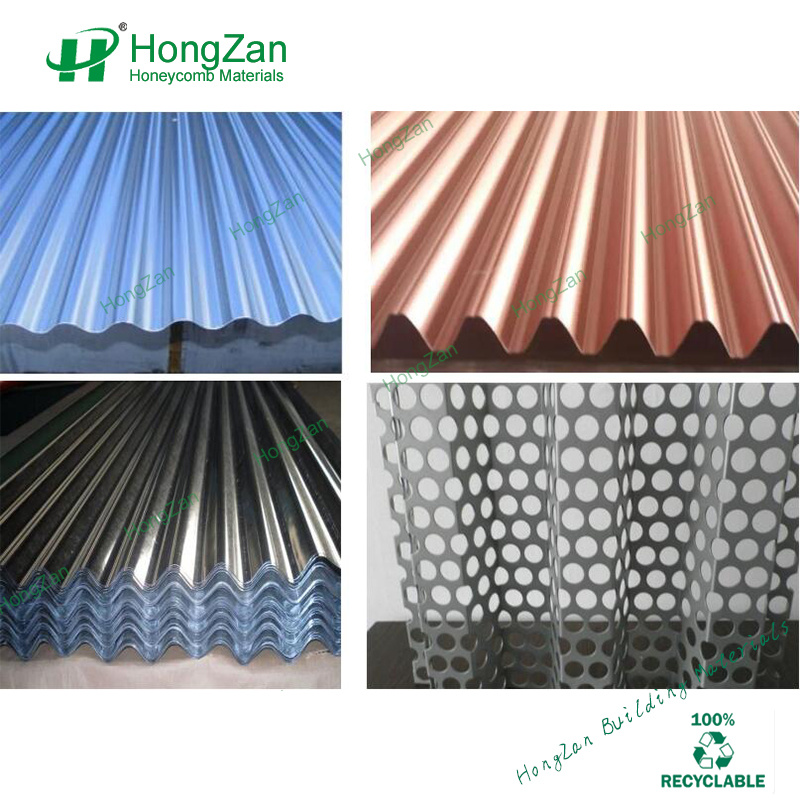 Insulated Aluminum Corrugated Roof Composite Panels