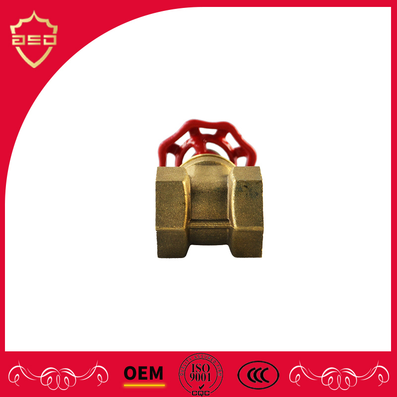 1 Inch Brass Polished Pn16 Brass Gate Valve