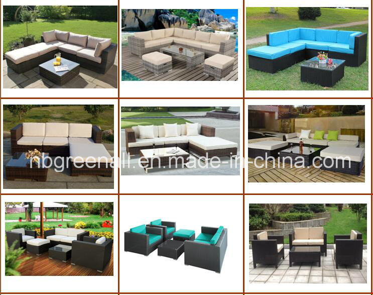Modern European Hotel Rattan Patio Outdoor Furniture (GN-9104S)