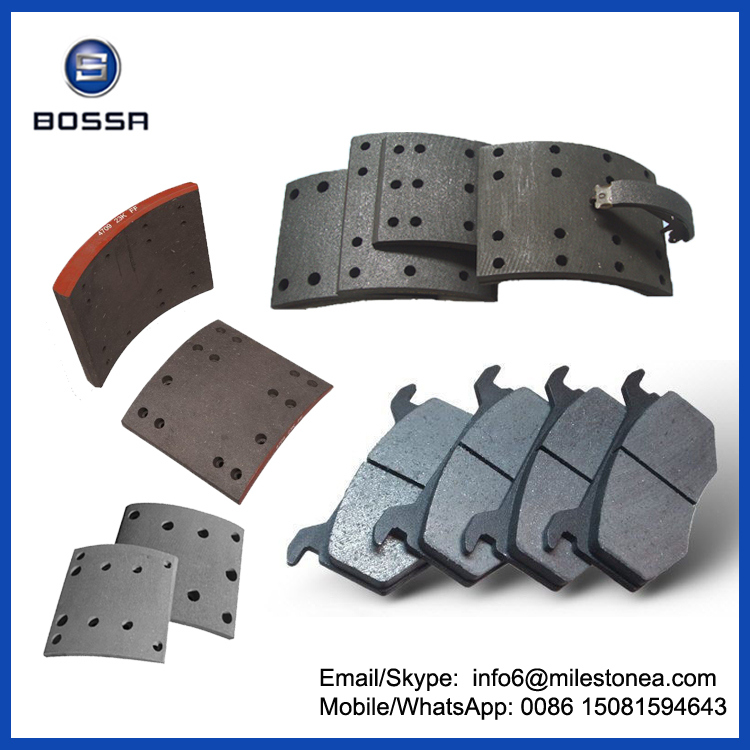 Wholesale Trailer Brake Lining 4515 Used Brake Parts