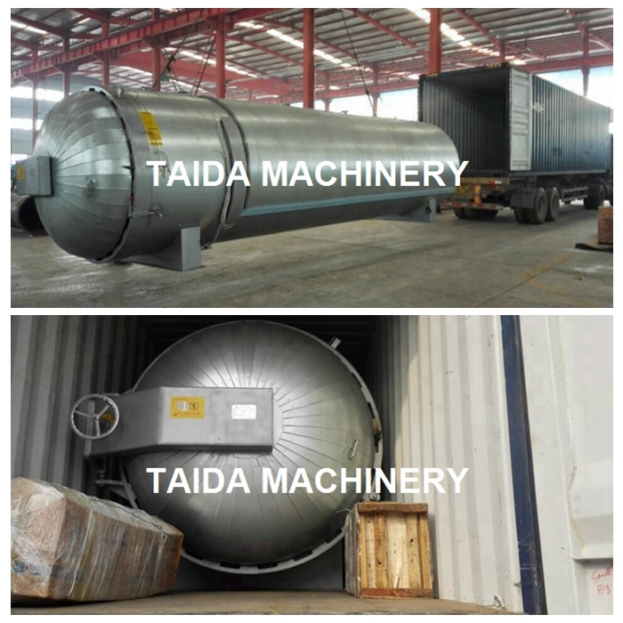 Horizontal Steam Vulcanization Autoclave Machine for Rubber Hose