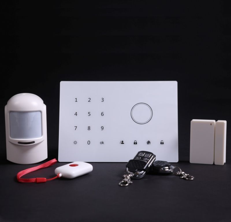 6 Languages Supported Security Burglar Alarm with Wireless Relay (ES-2002GSM)