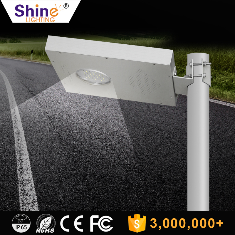 Integrated 8W LED Solar Motion Sensor Street Light From Manufacturer