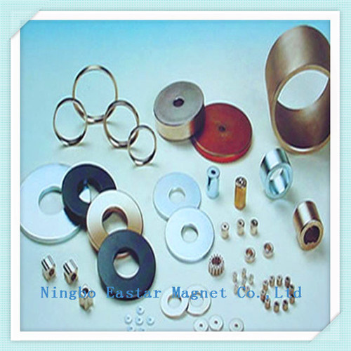 Permanent Ring Neodymium Magnet with Nickel Plating