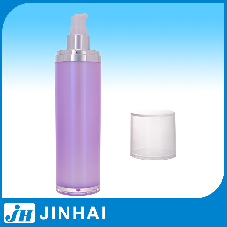 2016 Luxury Purple Acrylic Plastic Lotion Pump Bottle Daily Cosmetic